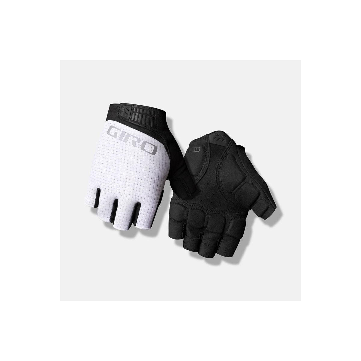 LUVA GIRO BRAVO II GEL ABERTA BRANCA