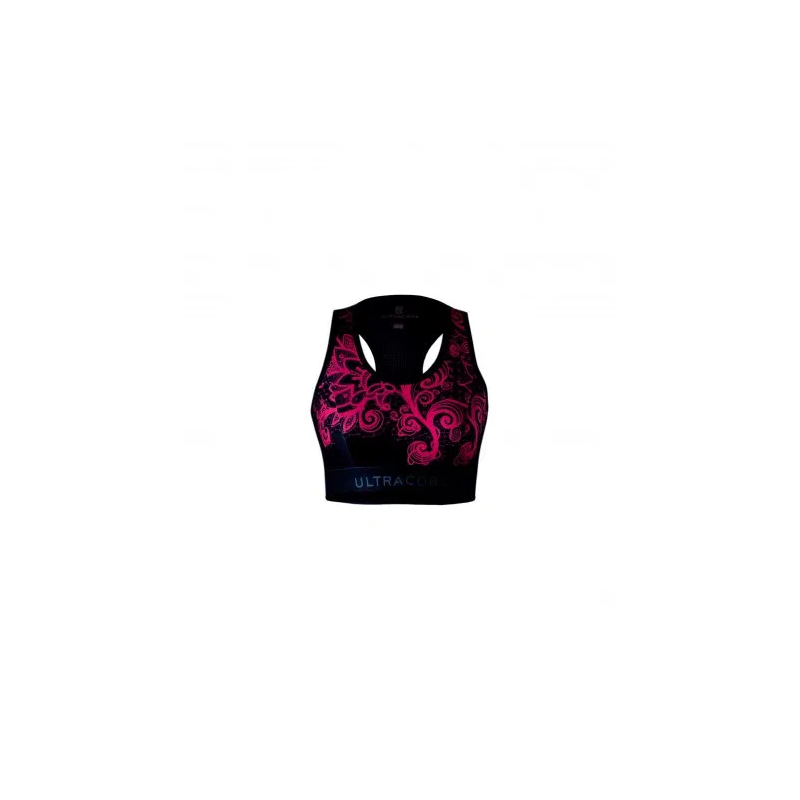 MACAQUINHO/TOP CICLISMO ULTRACORE PINK NEON
