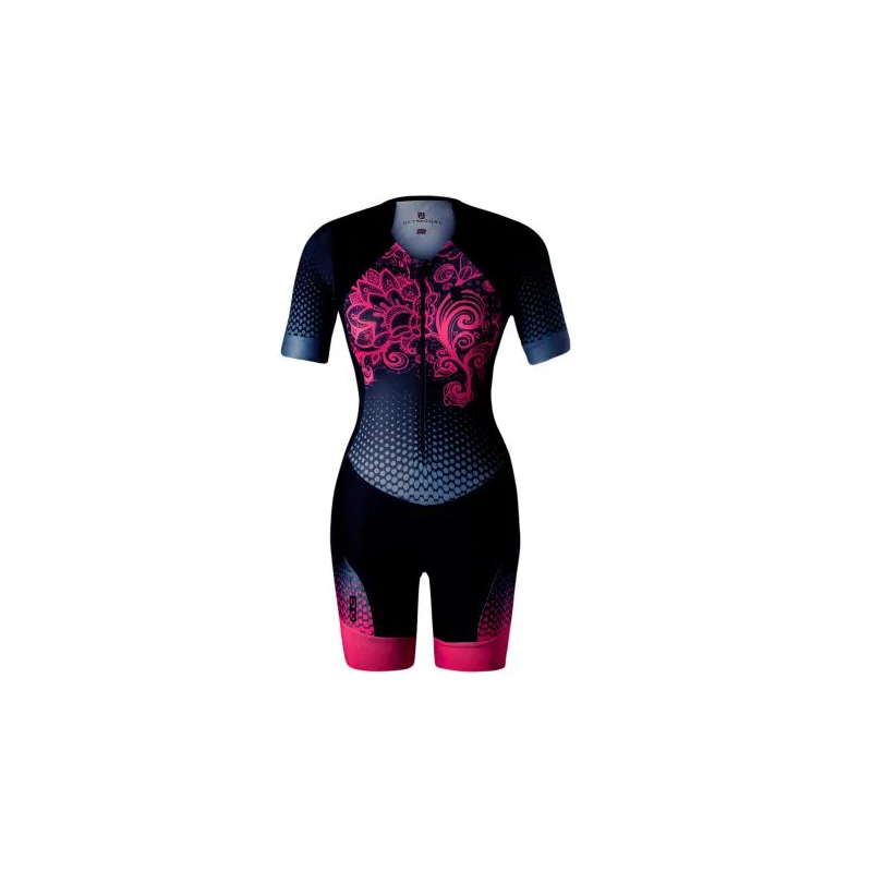 MACAQUINHO/TOP CICLISMO ULTRACORE PINK NEON