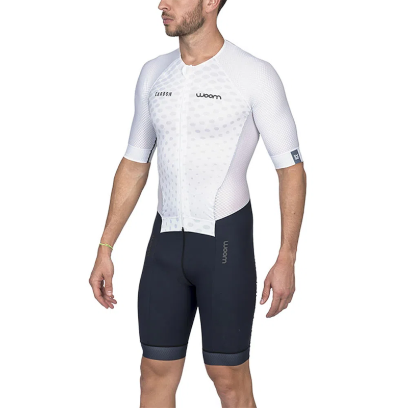MACAQUINHO TRIATHLON C/ MANGA WOOM CARBON ICE MASC
