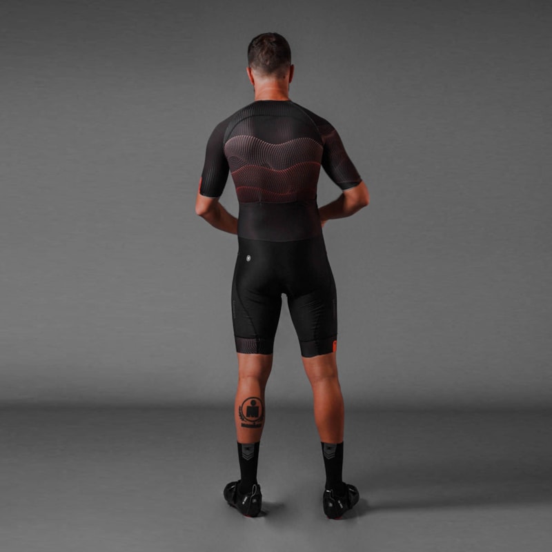 MACAQUINHO TRIATHLON WOOM C/ MANGA 140 CRUSH MASCULINO