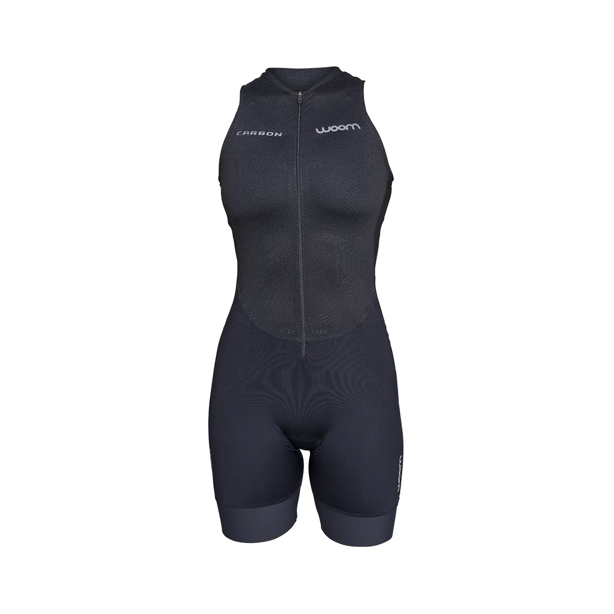 MACAQUINHO TRIATHLON WOOM S/ MANGA CARBON STORM FEM 2023