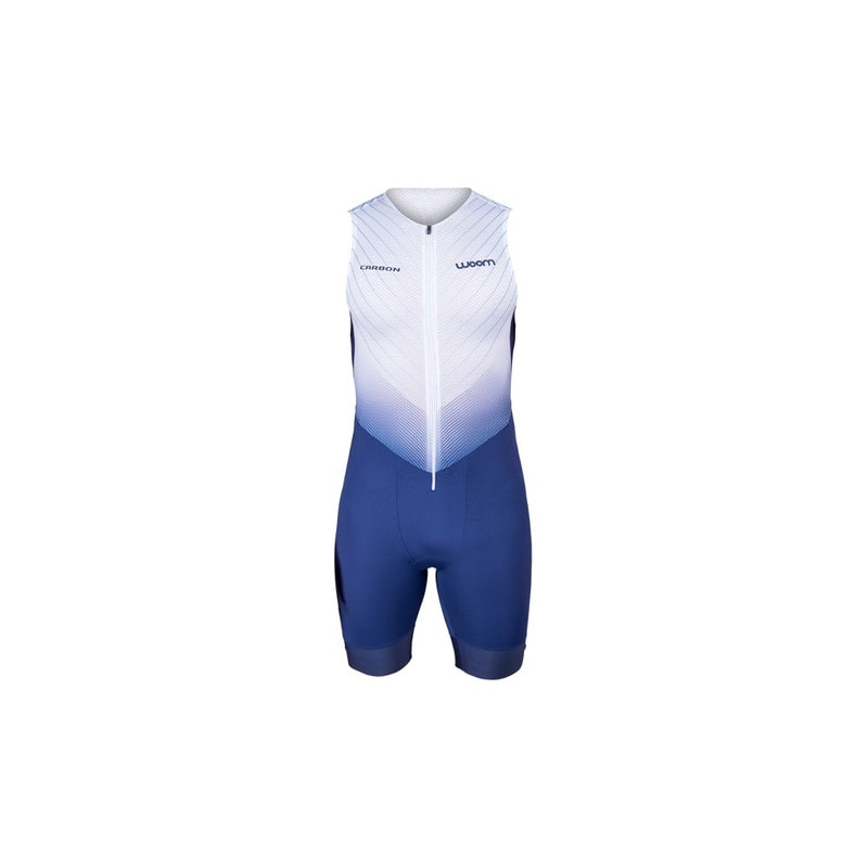 MACAQUINHO TRIATHLON WOOM S/ MANGA CARBON STORM SKY MASCULINO 2023