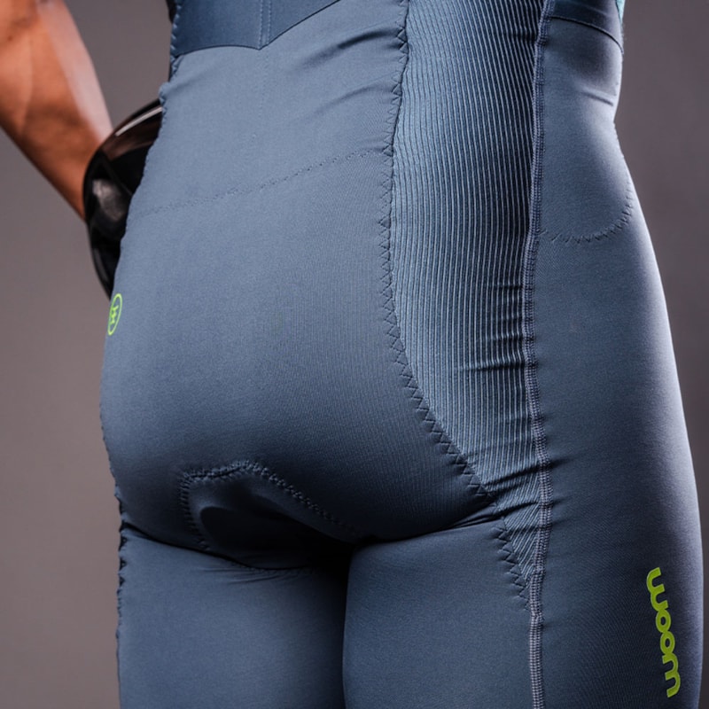 MACAQUINHO WOOM TRIATHLON C/ MANGA CARBON STORM FUSION MASCULINO