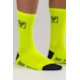 MEIA CICLISMO FREE FORCE AMARELO LUMINOSO