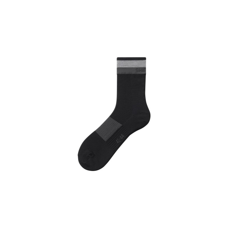 MEIA CICLISMO SHIMANO LUMEN PRETO