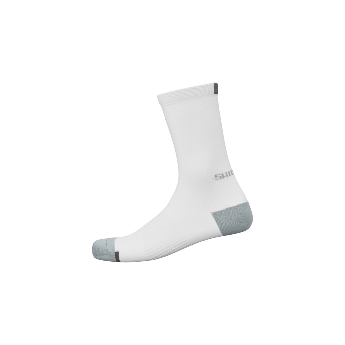 MEIA CICLISMO SHIMANO PERFORMACE CANO ALTO BRANCO