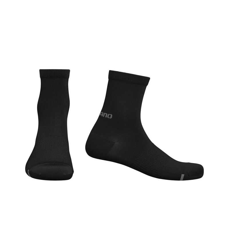 MEIA CICLISMO SHIMANO PERFORMANCE CANO MÉDIO PRETA