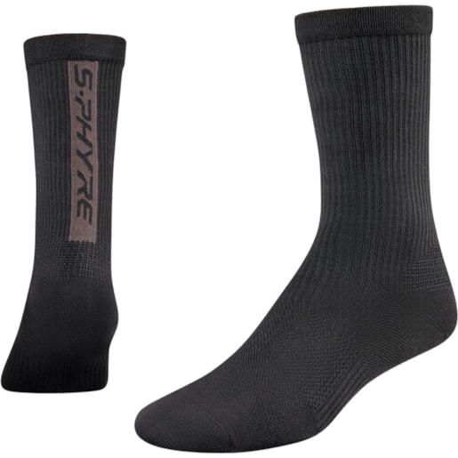 MEIA CICLISMO SHIMANO S-PHYRE FLASH PRETO