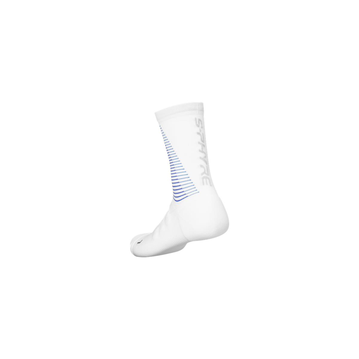 MEIA CICLISMO SHIMANO S-PHYRE TALL BRANCO/ROXO
