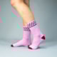 MEIA CICLISMO WOOM GEARLAB PERFORMANCE UNISSEX ROSA