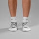 MEIA CICLISMO WOOM RUNNING CANO CURTO MASCULINA COR:BRANCA TAMANHO:39-44