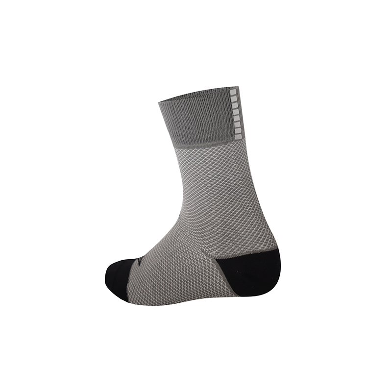 MEIA MAURO RIBEIRO CARBON REFLEX CINZA ESCURO