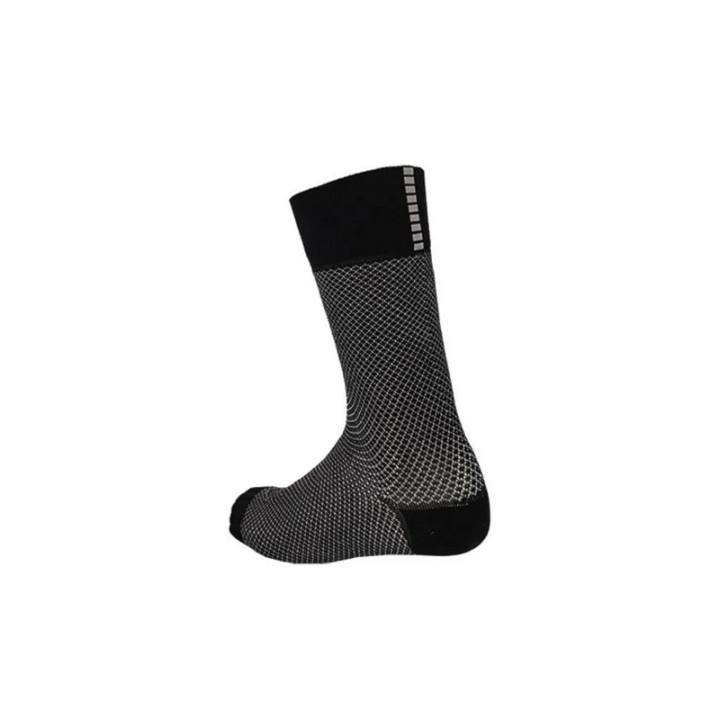 MEIA MAURO RIBEIRO CARBON REFLEX PRETO