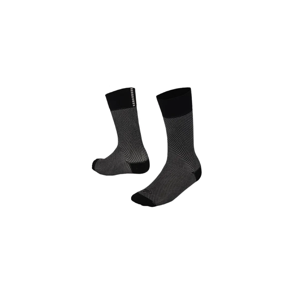 MEIA MAURO RIBEIRO CARBON REFLEX PRETO