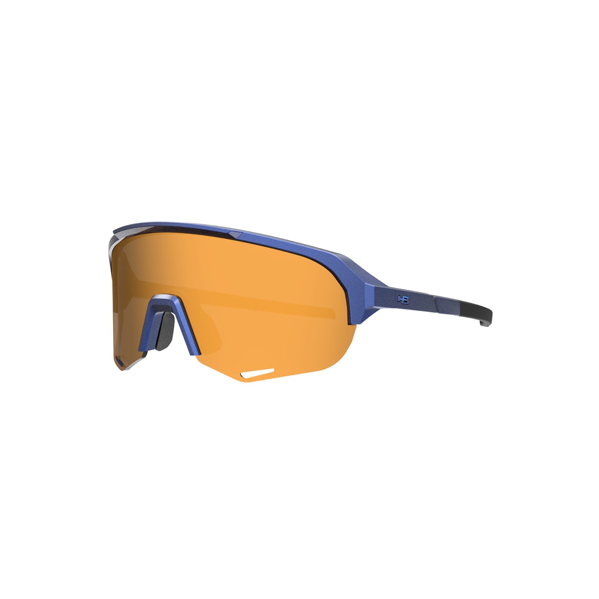 OCOLUS DE CICLISMO HB EDGE R SILVER LIGHT BLUE ORANGE CHROME