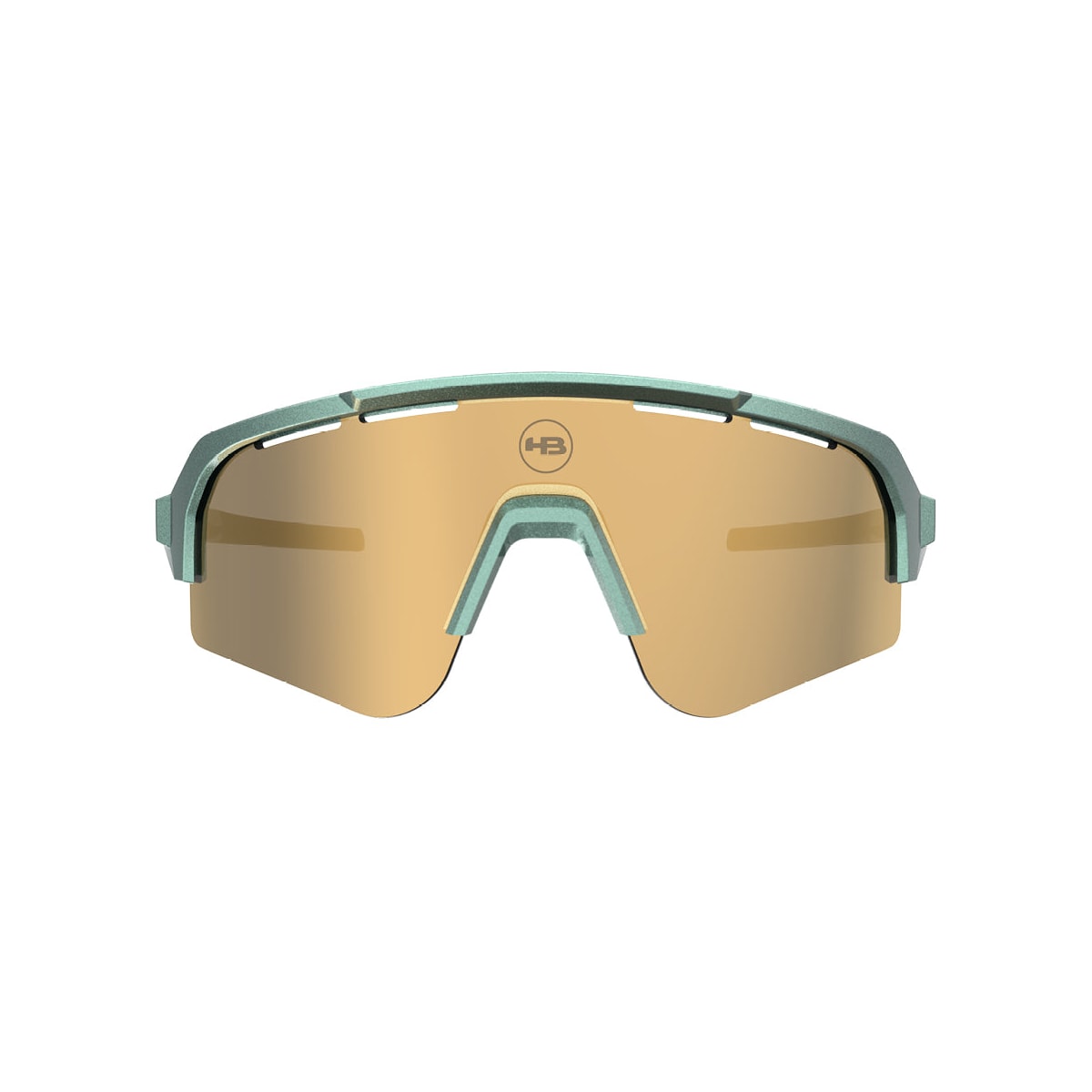 OCOLUS DE CICLISMO HB EDGE S M METALLIC GREEN GOLD CHROME