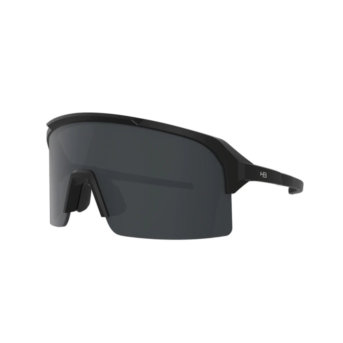 OCULOS CICLISMO HB EDGE PRETO FOSCO/CINZA
