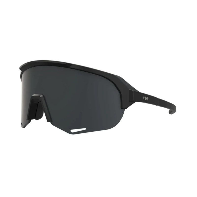 OCULOS DE CICLISMO HB EDGE R COR:PRETO FOSCO/CINZA