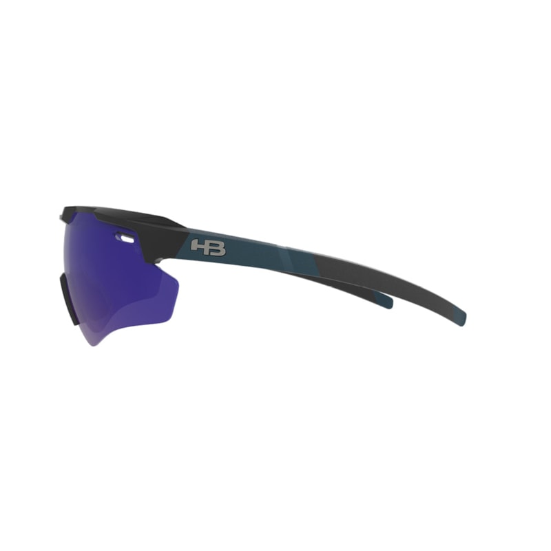 OCULOS HB SHIELD EVO 2.0 M PRETO FOSCO/AZUL CHROMO