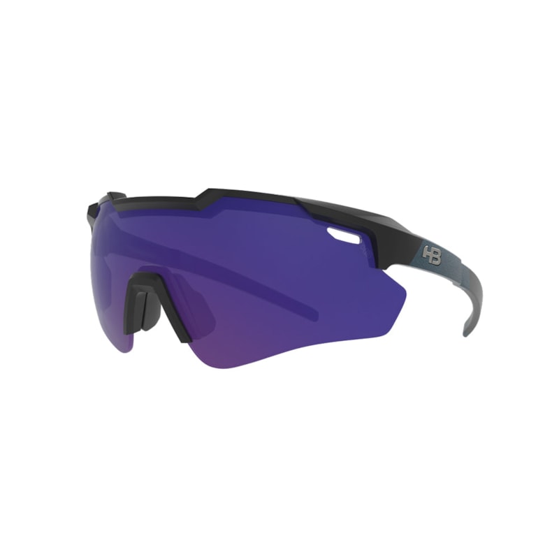 OCULOS HB SHIELD EVO 2.0 M PRETO FOSCO/AZUL CHROMO