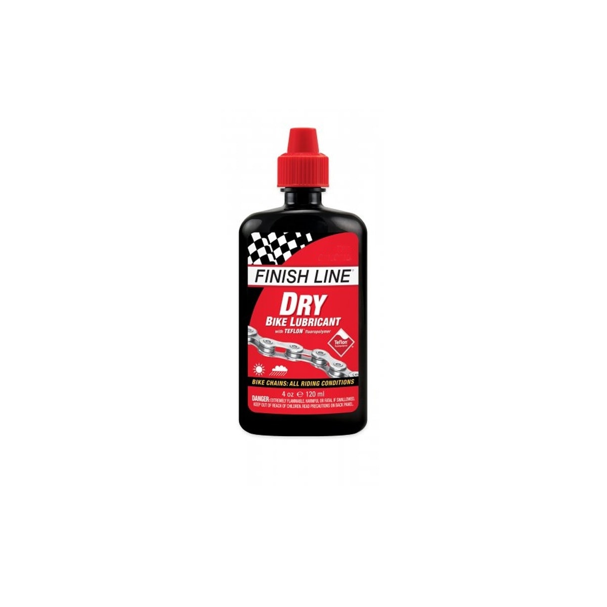 OLEO LUBRIFICANTE PARA CORRENTE FINISH LINE DRY SECO
