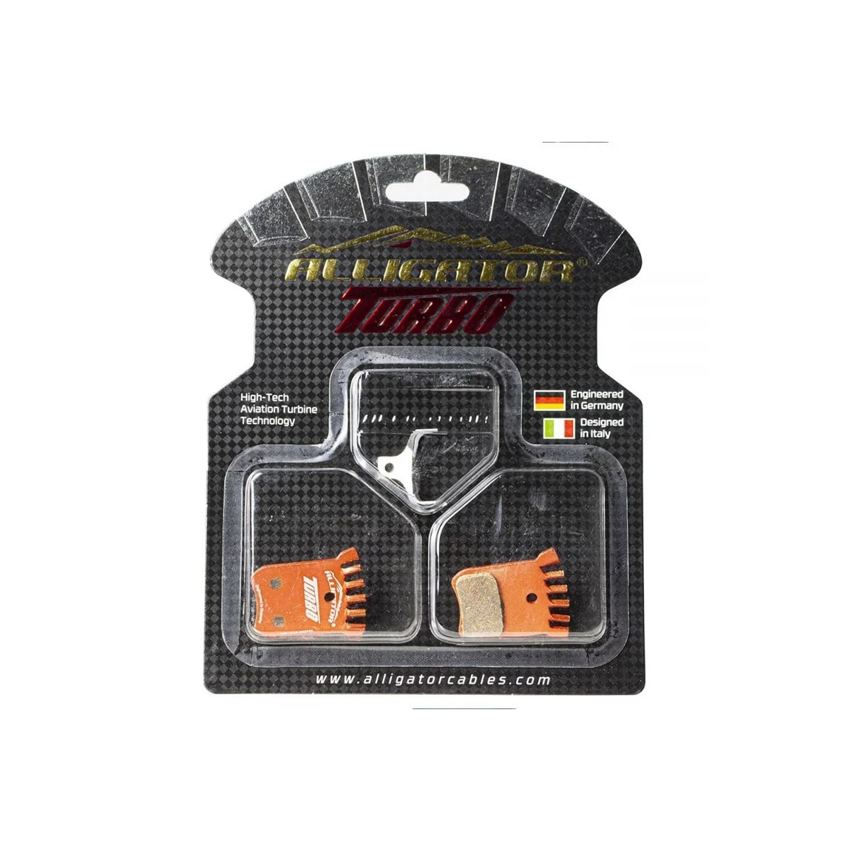 PASTILHA DE FREIO ALLIGATOR TURBO SM P/SHIMANO ULT