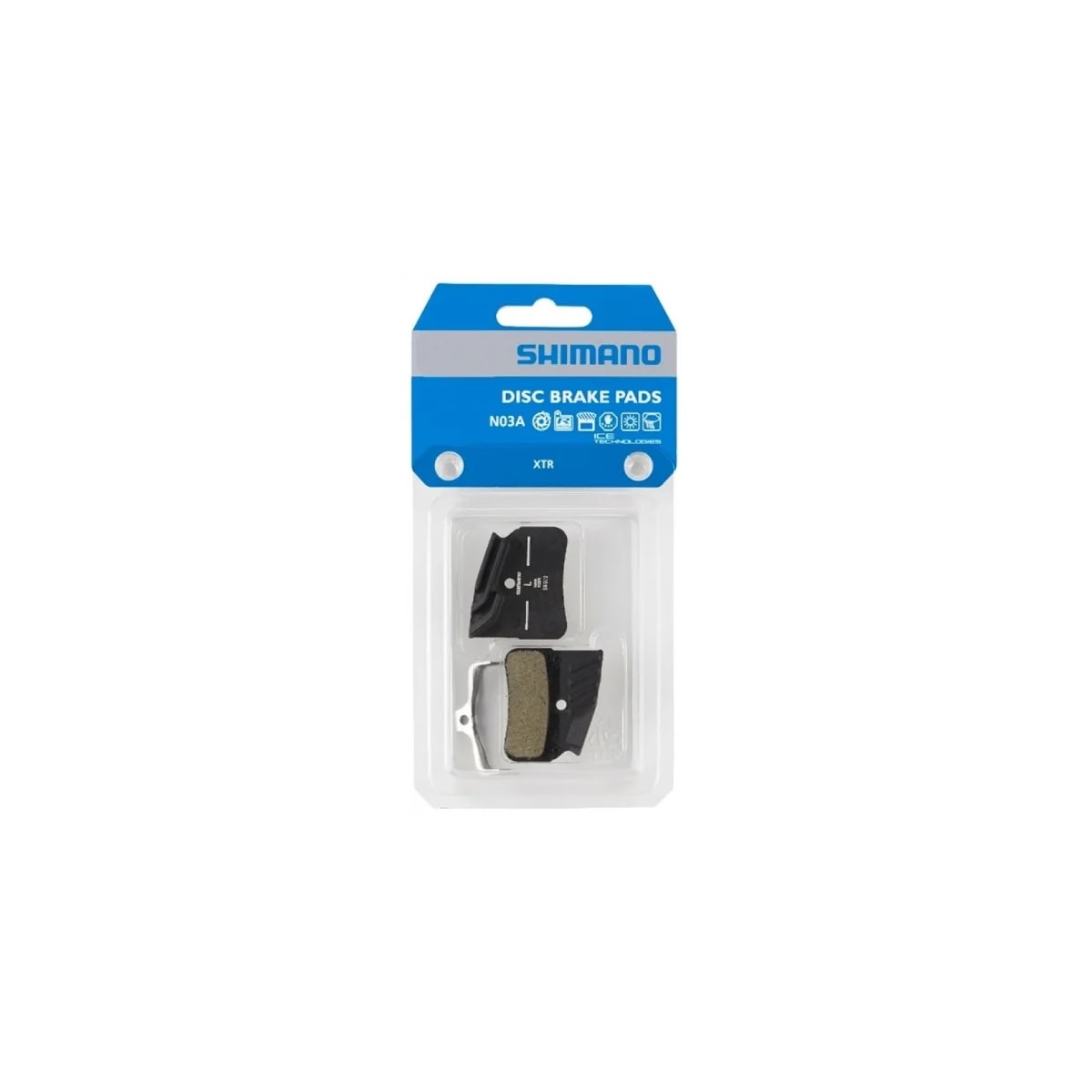 PASTILHA DE FREIO SHIMANO N03 RESINA XTR 4 PISTÕES
