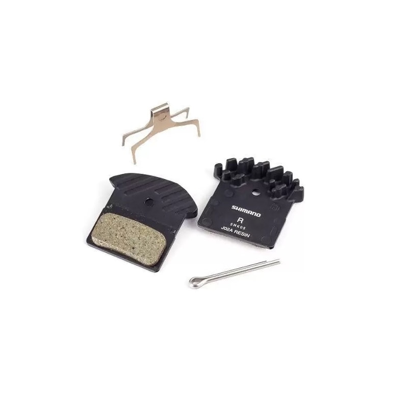 PASTILHA DE FREIO SHIMANO RESINA J02A ICE TECH C/ MOLA