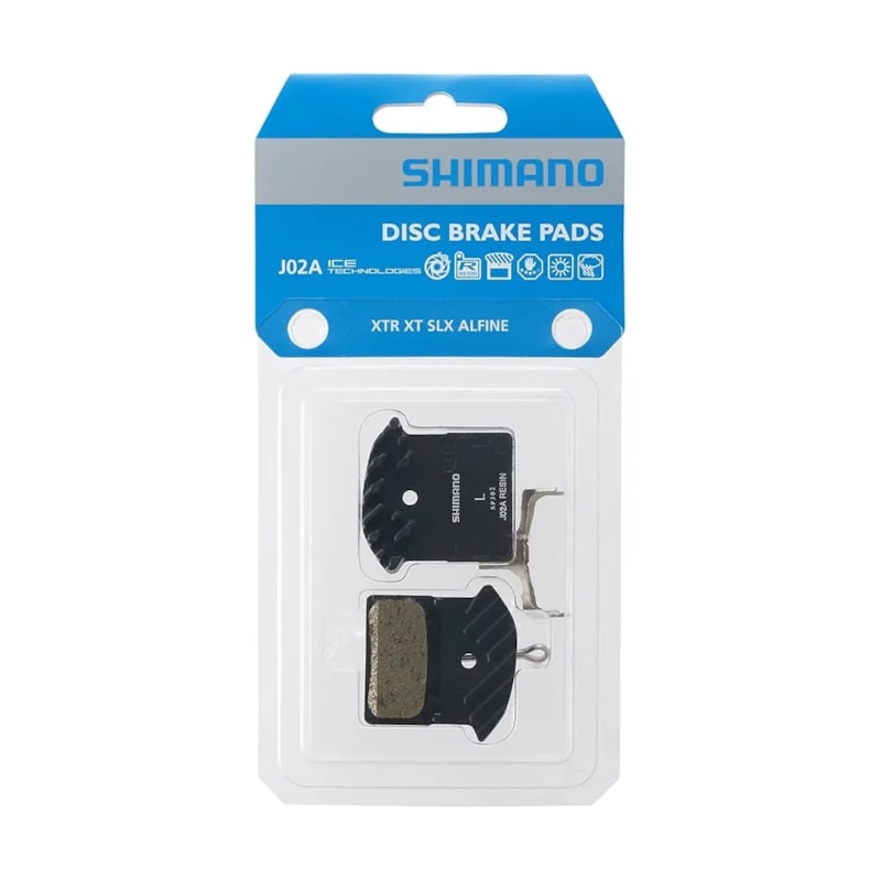 PASTILHA DE FREIO SHIMANO RESINA J02A ICE TECH C/ MOLA