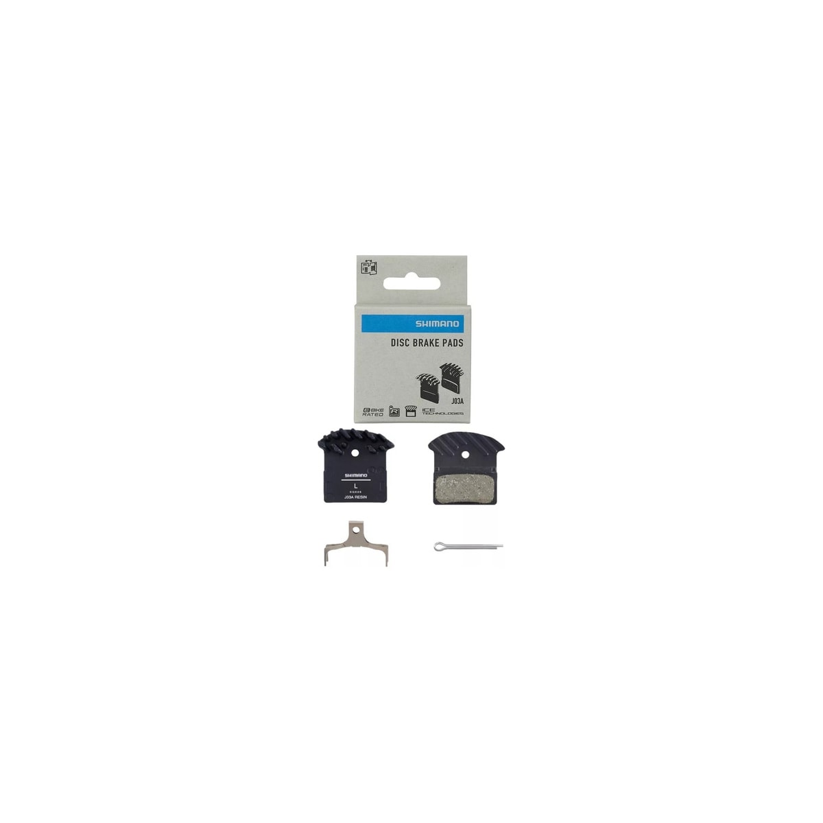 PASTILHA DE FREIO SHIMANO RESINA J03A