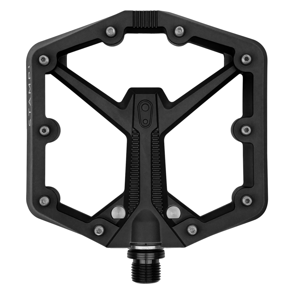 PEDAL CRANKBROTHERS STAMP 1 LARGE PRETO V2