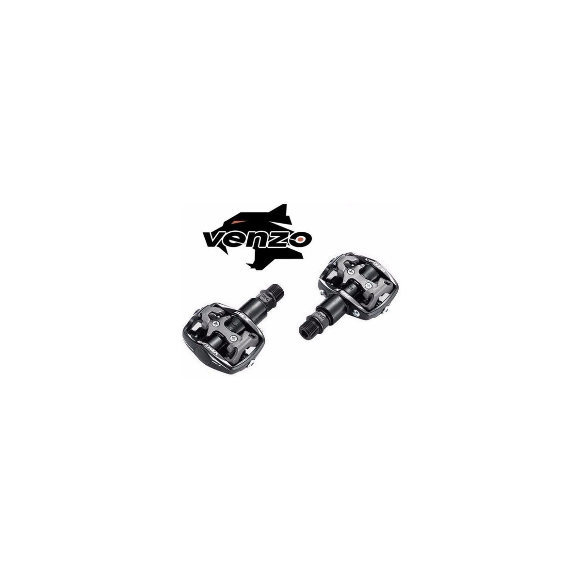 PEDAL MTB CLIP VENZO MLX 9/16 ALUMINIO PRETO