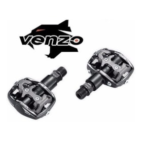 PEDAL MTB CLIP VENZO MLX 9/16 ALUMINIO PRETO