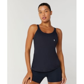REGATA ALTO GIRO COM ELASTICO EM V COR:PRETO;TAMANHO:G