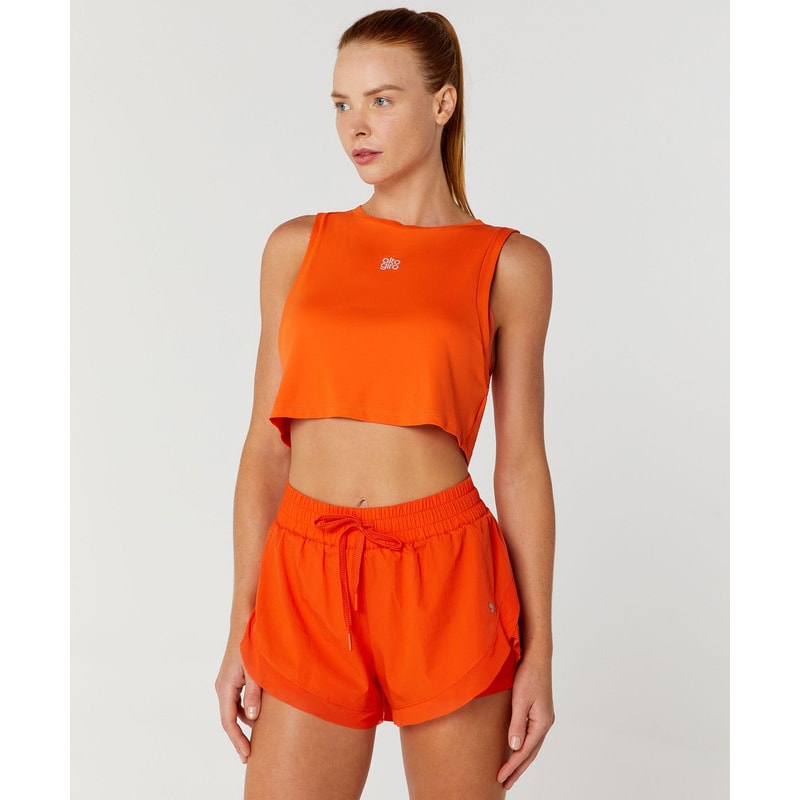 REGATA CROPPED ALTO GIRO REFLETIVOS FEMININO