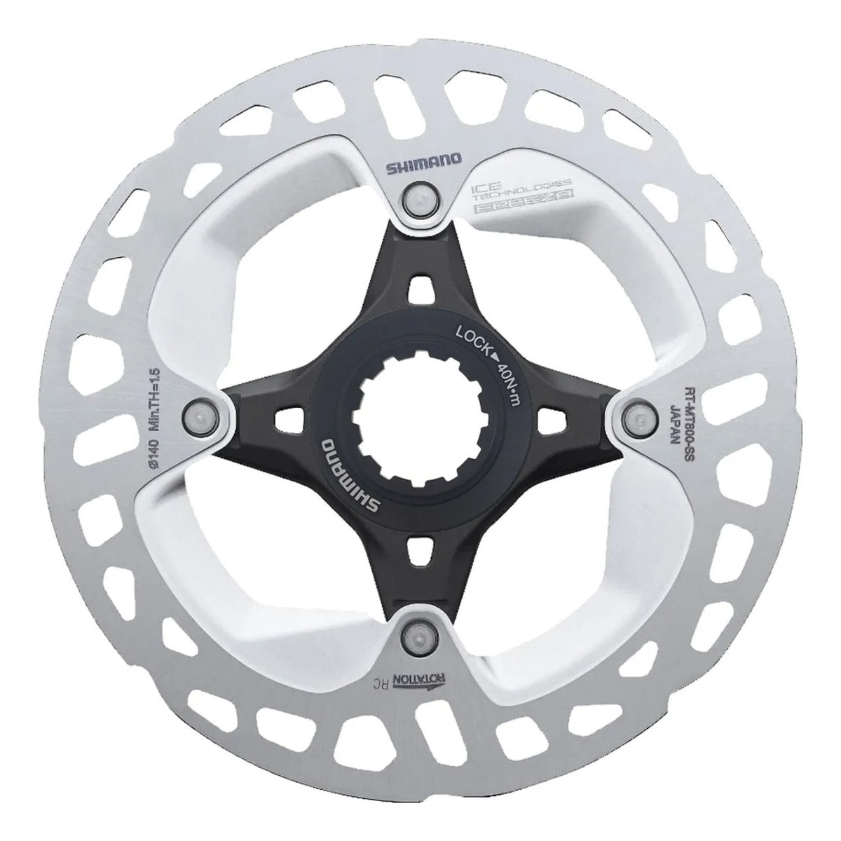 scope r5＋rt-mt800(160mm、140mm) ROTOR SHIMANO RT-MT800 140MM CENTER LOCK - ProSport Bike
