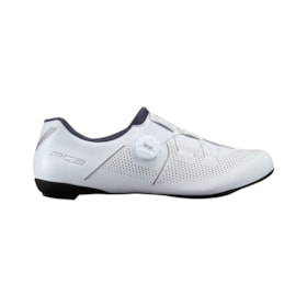 SAPATILHA CICLISMO SPEED SHIMANO SH-RC302 MASCULINA BRANCA