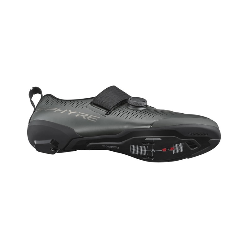 SAPATILHA TRIATHLON SHIMANO SH-TR903 CARBON CINZA