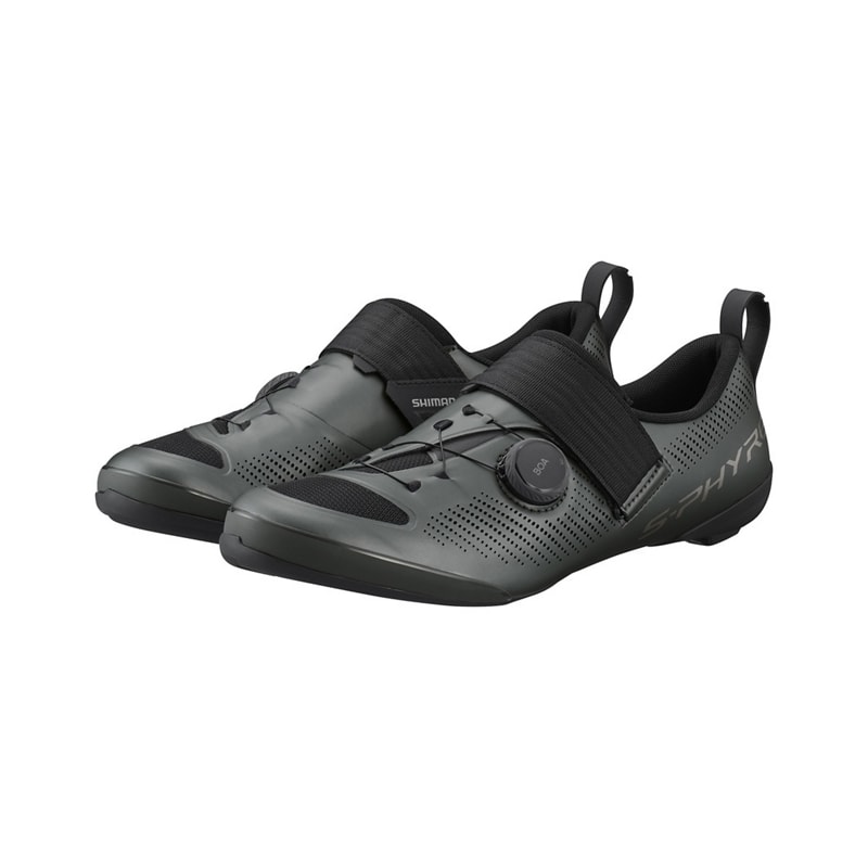 SAPATILHA TRIATHLON SHIMANO SH-TR903 CARBON CINZA