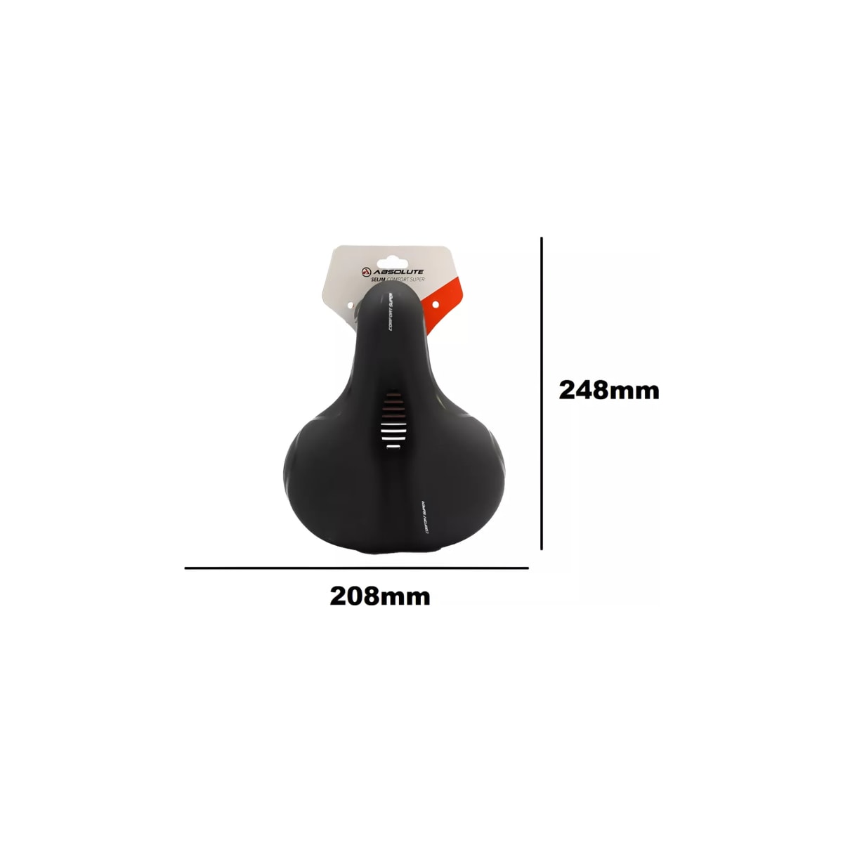SELIM ABSOLUTE COMFORT SUPER VAZADO PRETO