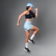 SHORTS RUNNING WOOM 2 EM 1 MARATHON FEMININO VERDE