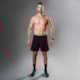 SHORTS RUNNING WOOM 2 EM 1 MARATHON MASCULINO PRETO