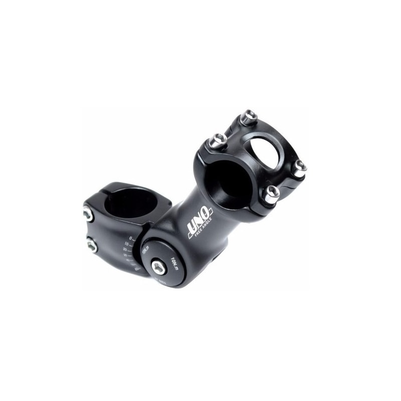 SUPORTE DE GUIDÃO UNO AS820 125 X 60° 31.8 COM REGULAGEM