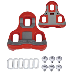 TACO DE PEDAL WELLGO RC-7B P/ LOOK KEO 6º VERMELHO