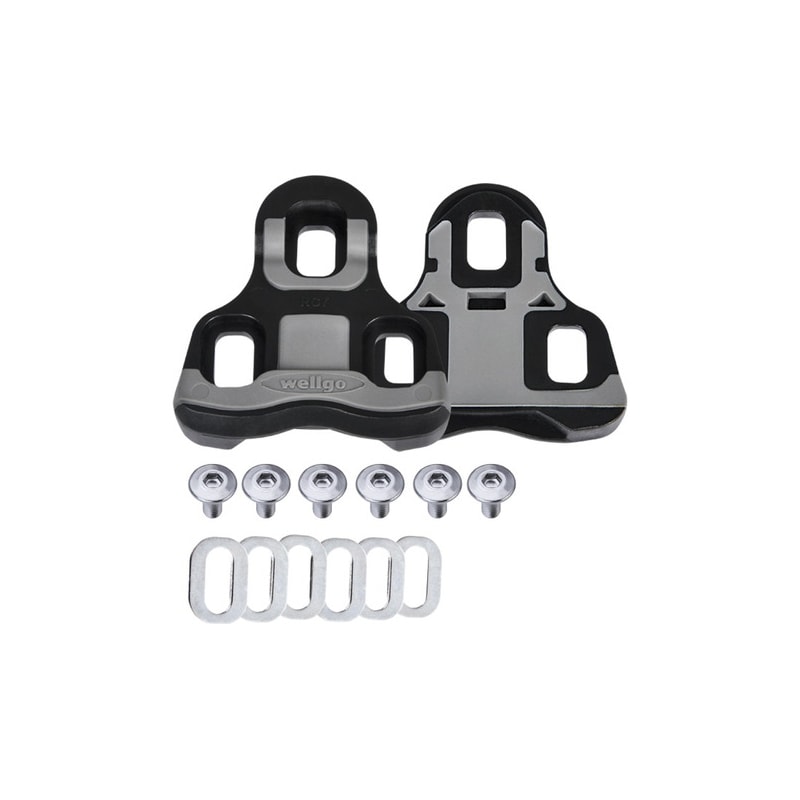 TACO DE PEDAL WELLGO RC-7C P/ LOOK KEO 0º PRETO