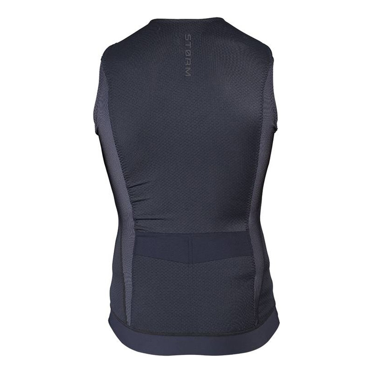 TOP TRIATHLON WOOM CARBON BLACK S/ MANGA MASCULINO 2023