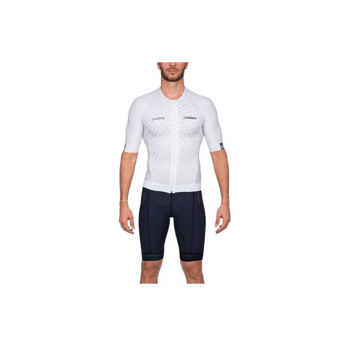 TOP TRIATHLON WOOM CARBON ICE C/ MANGA MASCULINO
