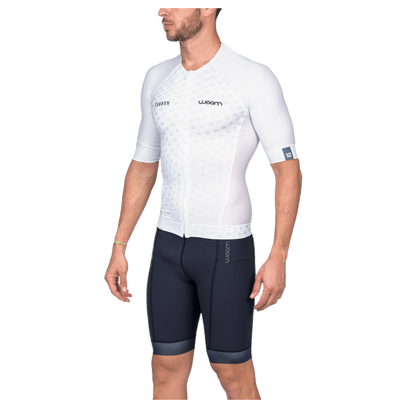 TOP TRIATHLON WOOM CARBON ICE C/ MANGA MASCULINO