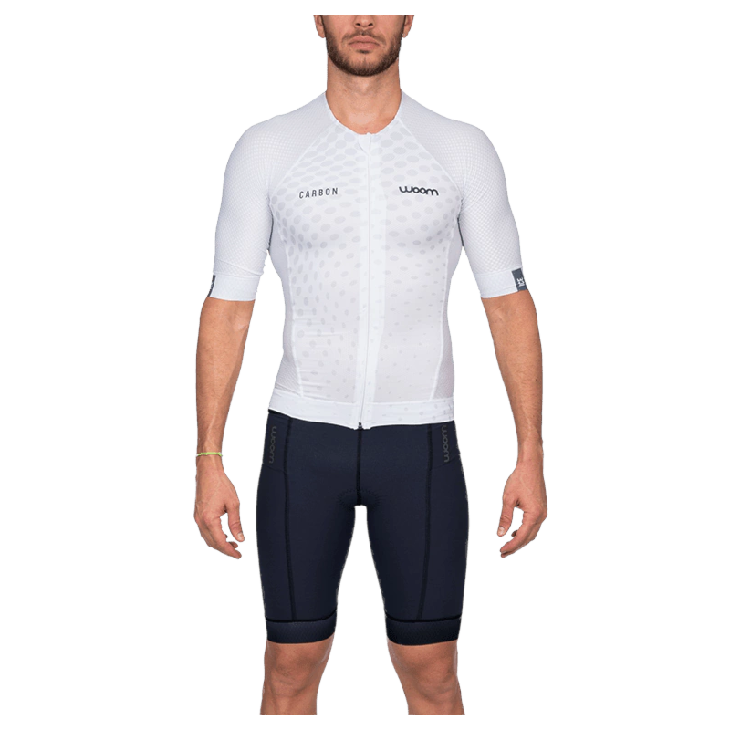 TOP TRIATHLON WOOM CARBON ICE C/ MANGA MASCULINO